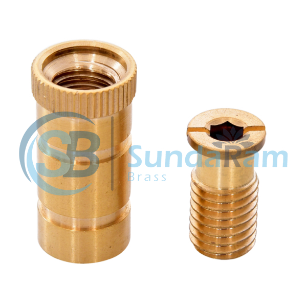 Brass anchor